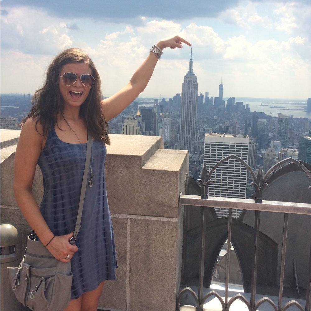 Tie Dye Braided Dress
